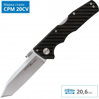 Нож COLD STEEL STORM CLOUD CS_21TU Нож COLD STEEL STORM CLOUD CS_21TU