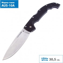 Нож COLD STEEL VOYAGER EXTRA LARGE DROP PLAIN EDGE 29AXB Нож COLD STEEL VOYAGER EXTRA LARGE DROP PLAIN EDGE 29AXB