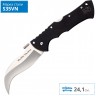 Нож COLS STEEL BLACK TALON II PLAIN EDGE CS_22B
