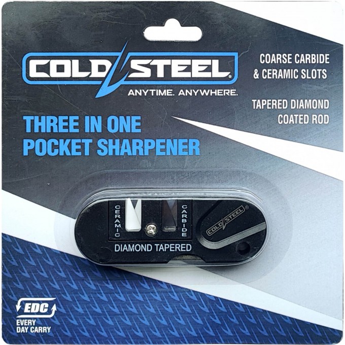 Точилка для ножей COLD STEEL 3 IN 1 KNIFE SHARPENER CS_KS-31SCDR