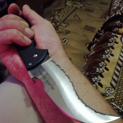 Нож COLD STEEL BLACK TALON II 22BS