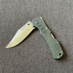 Нож COLD STEEL DOUBLE SAFE HUNTER (OD GREEN) 23JC