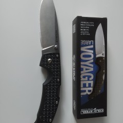 Нож COLD STEEL VOYAGER LARGE DROP PLAIN EDGE 29AB