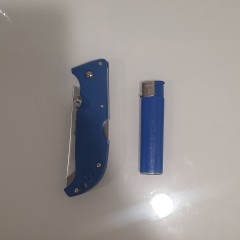 Нож COLD STEEL FINN WOLF BLUE 20NPG